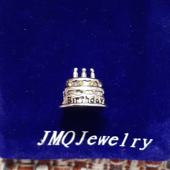 New Charm Birthday Cake November Charm Bead For Bracelets New - Picture 7 of 7